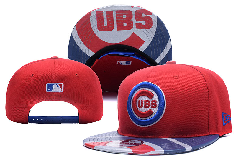 MLB Chicago Cubs Stitched Snapback Hats 009
